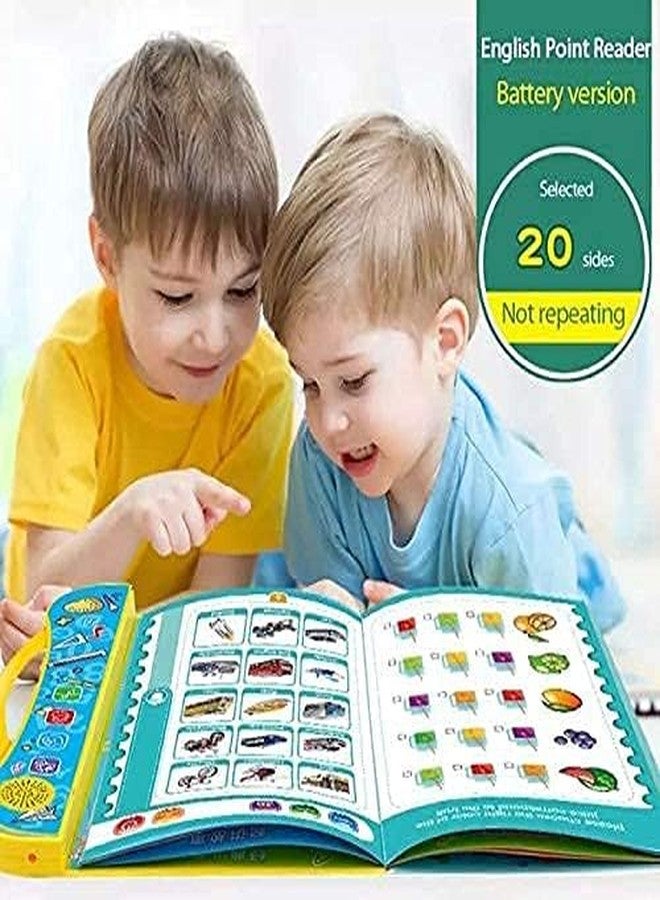 Qwick Click E-Book Musical 30 Activities Learning Book, Electronic Intelligent Book with All Learning Materials with Clear Voice with Touch Sensors for Kids | Multi Color - Image 4